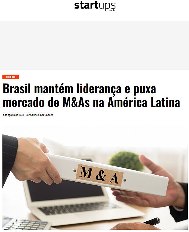 Brasil mantm liderana e puxa mercado de M&As na Amrica Latina